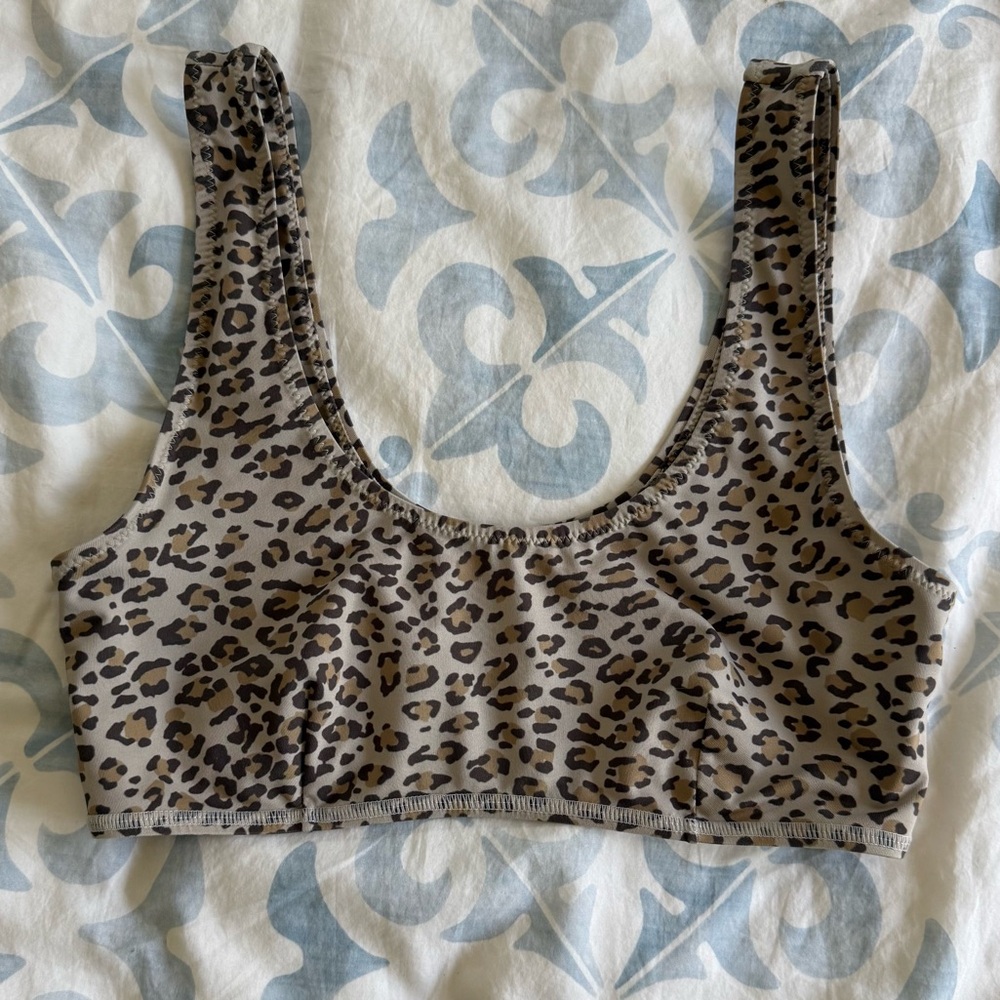 Spell & the Gypsy Leopard sports bra - small